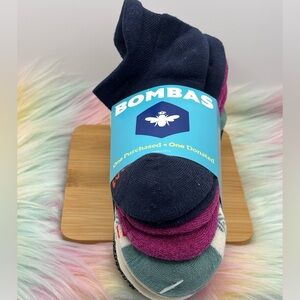 Bombas Multicolor Small Ankle Socks 6 pack